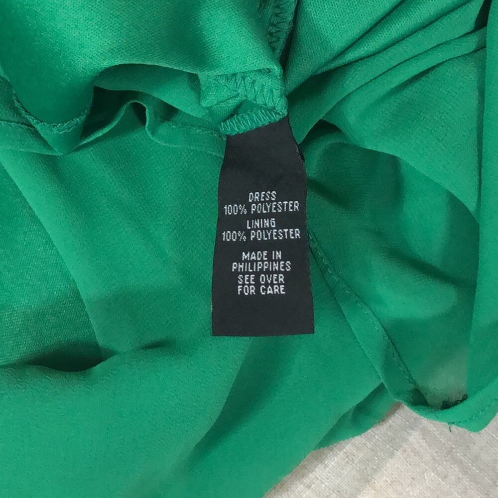 BCX Mini Dress in Green Size Large with Belt - Picture 6 of 9